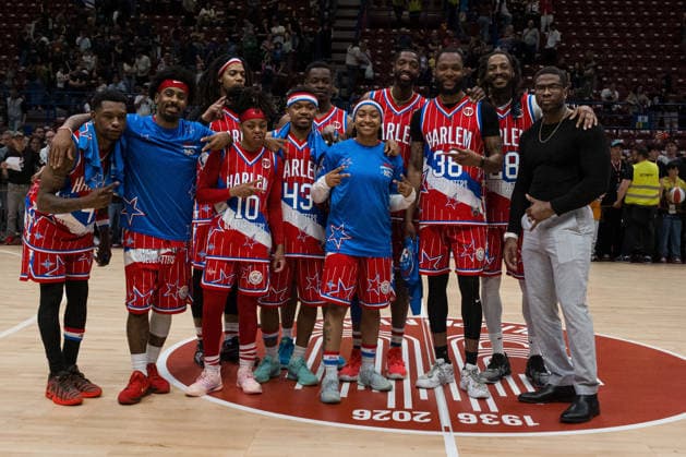 Harlem Globetrotters show in Milano during Harlem Globetrotters 100Years Italian Tour 2026, Events in Milano, Italy, April 18 2026  Copyright: xSaraxAngelica IPAxSportx xipa-agency.netx xx IPA_74059454 IPA_Agency_IPA74059454