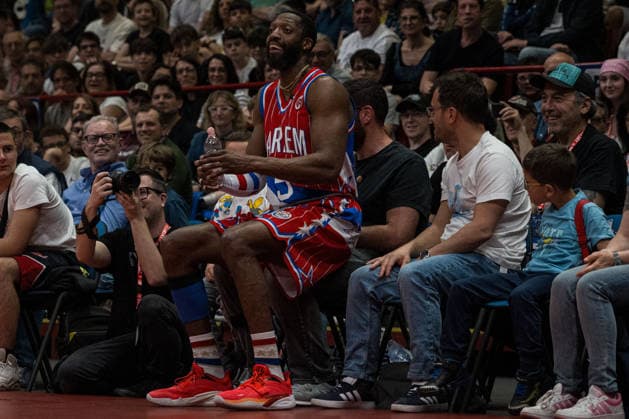 Harlem Globetrotters show in Milano during Harlem Globetrotters 100Years Italian Tour 2026, Events in Milano, Italy, April 18 2026  Copyright: xSaraxAngelica IPAxSportx xipa-agency.netx xx IPA_74059478 IPA_Agency_IPA74059478