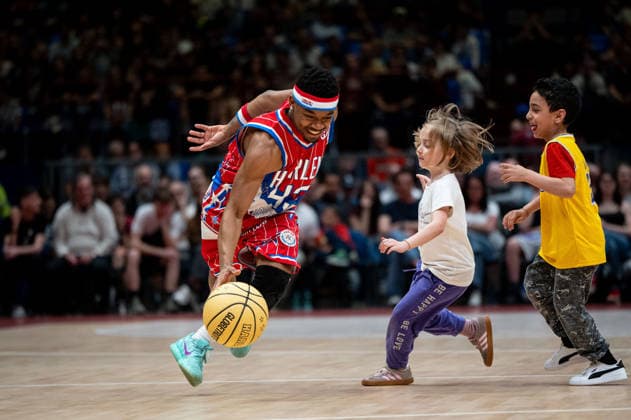 Harlem Globetrotters show in Milano during Harlem Globetrotters 100Years Italian Tour 2026, Events in Milano, Italy, April 18 2026  Copyright: xSaraxAngelica IPAxSportx xipa-agency.netx xx IPA_74059501 IPA_Agency_IPA74059501