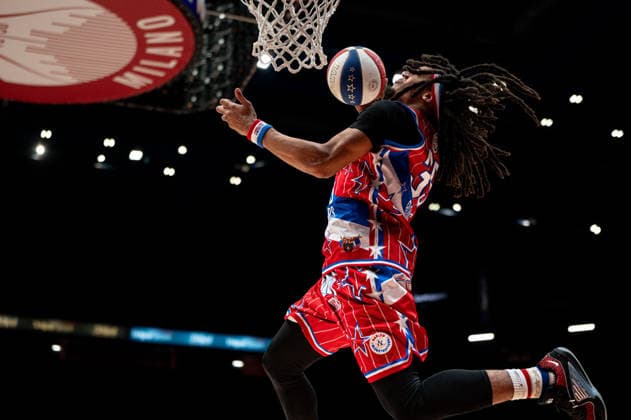 Harlem Globetrotters show in Milano during Harlem Globetrotters 100Years Italian Tour 2026, Events in Milano, Italy, April 18 2026  Copyright: xSaraxAngelica IPAxSportx xipa-agency.netx xx IPA_74059505 IPA_Agency_IPA74059505