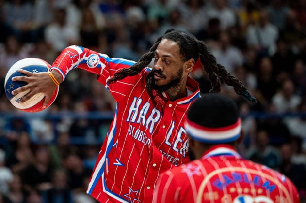 Harlem Globetrotters show in Milano during Harlem Globetrotters 100Years Italian Tour 2026, Events in Milano, Italy, April 18 2026  Copyright: xSaraxAngelica IPAxSportx xipa-agency.netx xx IPA_74059577 IPA_Agency_IPA74059577