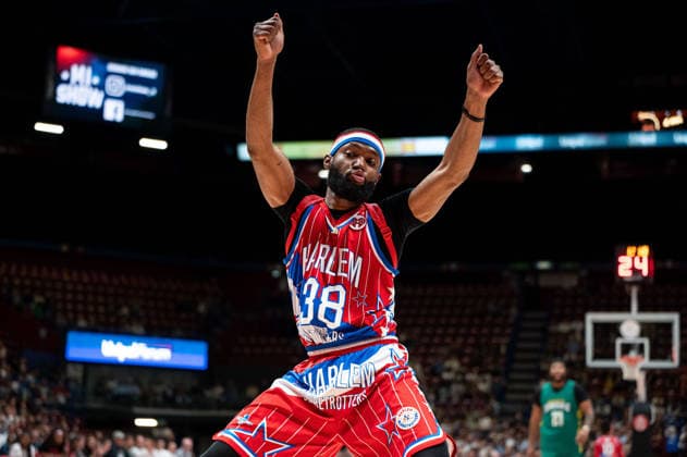 Harlem Globetrotters show in Milano during Harlem Globetrotters 100Years Italian Tour 2026, Events in Milano, Italy, April 18 2026  Copyright: xSaraxAngelica IPAxSportx xipa-agency.netx xx IPA_74059559 IPA_Agency_IPA74059559