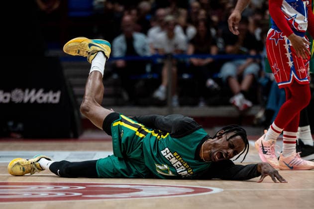 Harlem Globetrotters show in Milano during Harlem Globetrotters 100Years Italian Tour 2026, Events in Milano, Italy, April 18 2026  Copyright: xSaraxAngelica IPAxSportx xipa-agency.netx xx IPA_74059566 IPA_Agency_IPA74059566