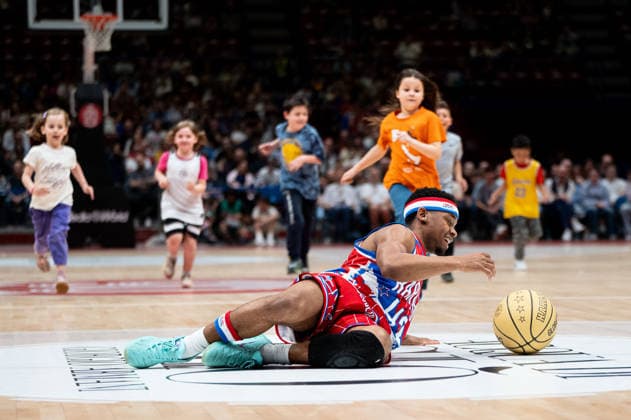 Harlem Globetrotters show in Milano during Harlem Globetrotters 100Years Italian Tour 2026, Events in Milano, Italy, April 18 2026  Copyright: xSaraxAngelica IPAxSportx xipa-agency.netx xx IPA_74059498 IPA_Agency_IPA74059498