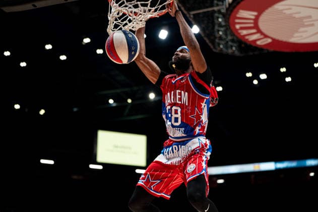 Harlem Globetrotters show in Milano during Harlem Globetrotters 100Years Italian Tour 2026, Events in Milano, Italy, April 18 2026  Copyright: xSaraxAngelica IPAxSportx xipa-agency.netx xx IPA_74059558 IPA_Agency_IPA74059558