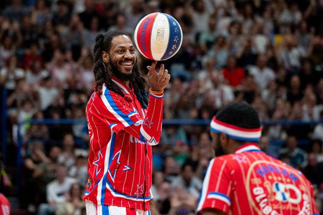 Harlem Globetrotters show in Milano during Harlem Globetrotters 100Years Italian Tour 2026, Events in Milano, Italy, April 18 2026  Copyright: xSaraxAngelica IPAxSportx xipa-agency.netx xx IPA_74059578 IPA_Agency_IPA74059578