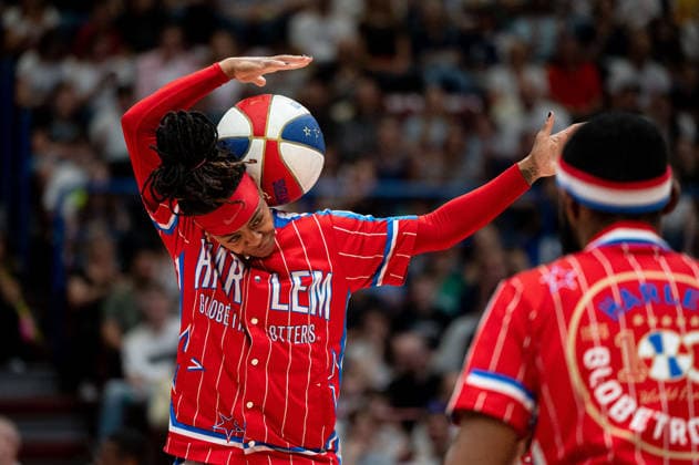 Harlem Globetrotters show in Milano during Harlem Globetrotters 100Years Italian Tour 2026, Events in Milano, Italy, April 18 2026  Copyright: xSaraxAngelica IPAxSportx xipa-agency.netx xx IPA_74059586 IPA_Agency_IPA74059586