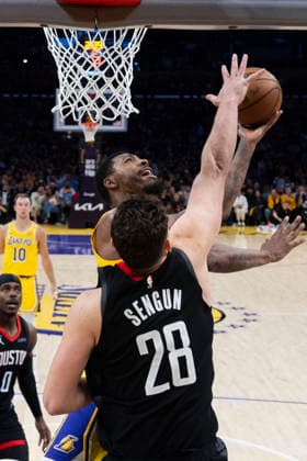 Basketball, NBA, Playoffs, Los Angeles Lakers - Houston Rockets