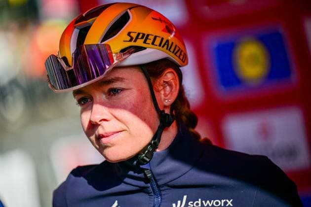 Dutch Anna van der Breggen of SD Worx-Protime pictured at the start of the women elite Amstel Gold Race one day cycling race, 257,4 km from Maastricht to Valkenburg, The Netherlands, Sunday 19 April 2026. DIRKxWAEM  x171305848x