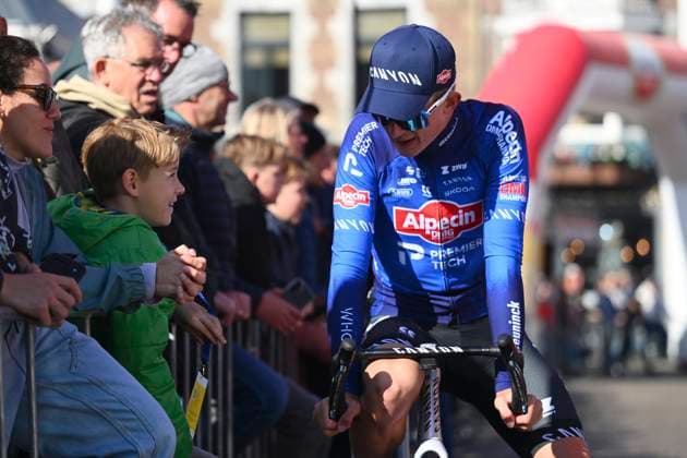 Amstel Gold Race 2026 Cycling Race VALKENBURG, THE NETHERLANDS - APRIL 19 : Del Grosso Tibor (NED) of Alpecin - Premier Tech during the 60th edition of Amstel Gold Race an UCI World Tour 1.UWT one day cycling road race for Men Elite of 220 km with start in Maastricht and finish in Valkenburg on April 19, 2026 in Valkenburg, The Netherlands, 19 04 2026 ( Motordriver Kenny Verfaillie - Valkenburg The Netherlands  Copyright: xVincentxKalutx