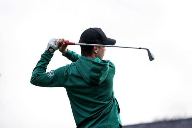 REPRO FREE *PRESS RELEASE NO REPRODUCTION FEE* EDITORIAL USE ONLY Flogas Irish Boys Amateur Open Championship, Malone Golf Club, Belfast 19 4 2026 Ryan Barry Ryan Barry 19 4 2026  Copyright: x INPHO RyanxByrnex RB2_8288