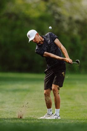 GOLF - AUT Int. Foursome Championship ATZENBRUGG,AUSTRIA,19.APR.26 - GOLF - Austrian International Foursome Championship, Diamond Country Club. Image shows Alexander Stroeher (AUT).  GEPAxpictures xAlexanderxSolc