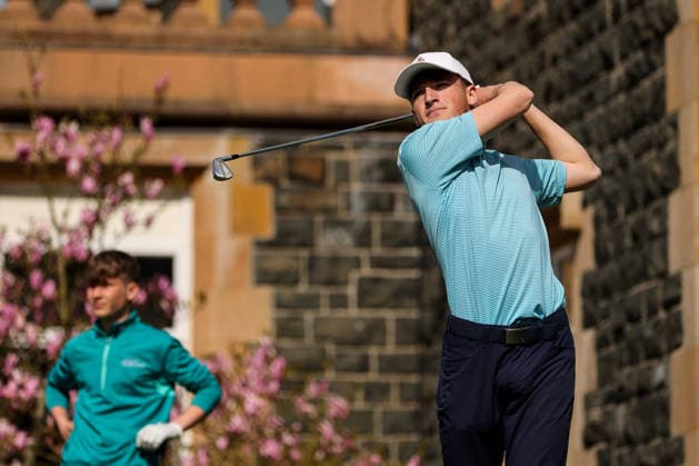 REPRO FREE *PRESS RELEASE NO REPRODUCTION FEE* EDITORIAL USE ONLY Flogas Irish Boys Amateur Open Championship, Malone Golf Club, Belfast 19 4 2026 Freddy Bracken Freddy Bracken 19 4 2026  Copyright: x INPHO RyanxByrnex RB2_8629