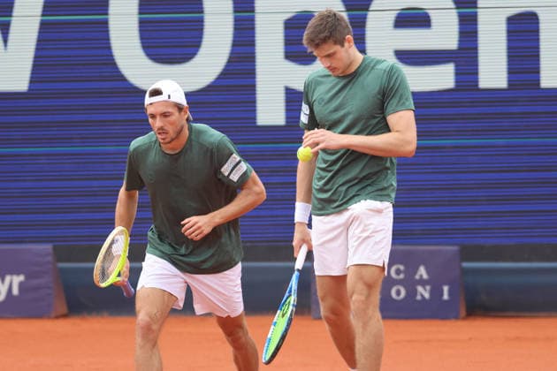 Jakob Schnaitter GER and Mark Wallner GER Tennis Final Doubles Final BMW Open by Bitpanda 2026 ATP 500 Munich 19 04 2026 PHOTO Mladen Lackovic LakoPress