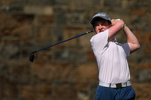 REPRO FREE *PRESS RELEASE NO REPRODUCTION FEE* EDITORIAL USE ONLY Flogas Irish Boys Amateur Open Championship, Malone Golf Club, Belfast 19 4 2026 Harry O™Hara Harry O™Hara 19 4 2026  Copyright: x INPHO RyanxByrnex RB1_1076