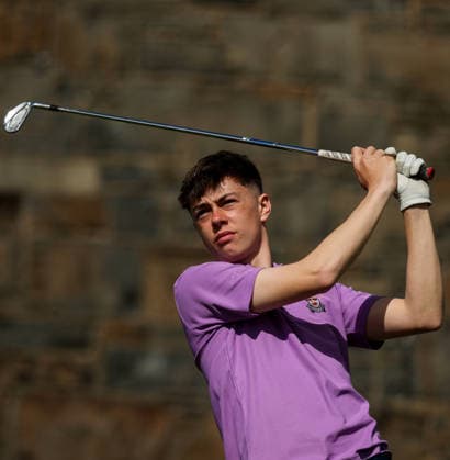 REPRO FREE *PRESS RELEASE NO REPRODUCTION FEE* EDITORIAL USE ONLY Flogas Irish Boys Amateur Open Championship, Malone Golf Club, Belfast 19 4 2026 Luke Furlong Luke Furlong 19 4 2026  Copyright: x INPHO RyanxByrnex RB1_1123