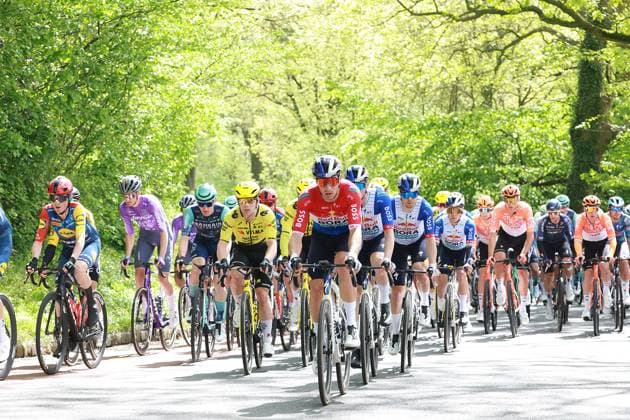 Valkenburg, 19-04-2026, cycling, Amstel Gold Race, men, the men have started the climb of the Loorberg Amstel Gold Race 2026 Men  x203150657x Copyright: