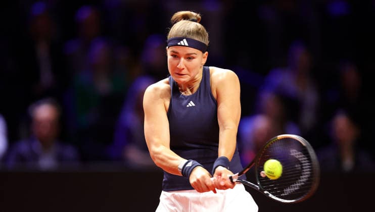 19 04 2026, Germany, Stuttgart, Porsche Tennis Grand Prix 2026, Final, Karolina Muchova CZE