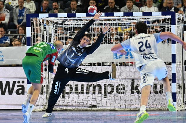 Handball, DHB Cup, match for 3rd place, TBV Lemgo Lippe - SC Magdeburg