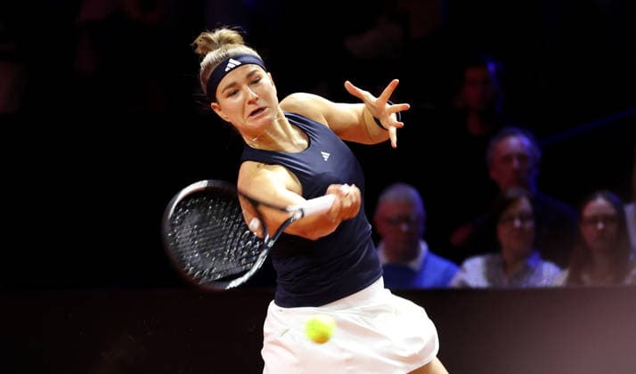 19 04 2026, Germany, Stuttgart, Porsche Tennis Grand Prix 2026, Final, Karolina Muchova CZE