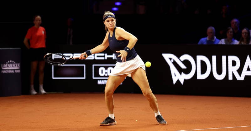 19 04 2026, Germany, Stuttgart, Porsche Tennis Grand Prix 2026, Final, Karolina Muchova CZE