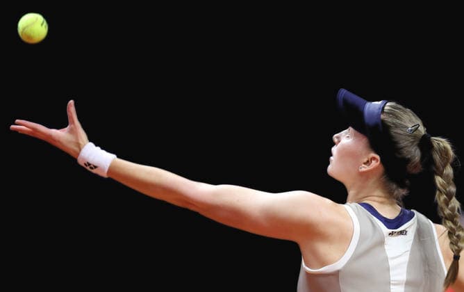 19 04 2026, Germany, Stuttgart, Porsche Tennis Grand Prix 2026, Final, Elena Rybakina KAZ