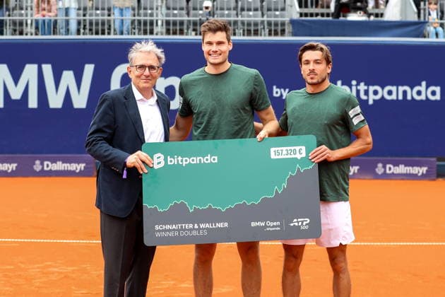Monachium 19.04.2026. Tenis BMW OPEN MUNICH Tennis BMW OPEN MUNICH Nz Jakob Schnaitter, Mark Wallner Fot. Kacper Staniec NEWSPIX.PL --- newspix.pl POLAND OUT! 