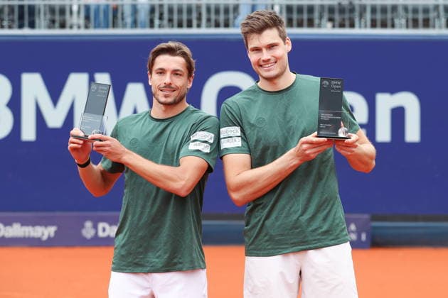 Monachium 19.04.2026. Tenis BMW OPEN MUNICH Tennis BMW OPEN MUNICH Nz Jakob Schnaitter, Mark Wallner Fot. Kacper Staniec NEWSPIX.PL --- newspix.pl POLAND OUT! 