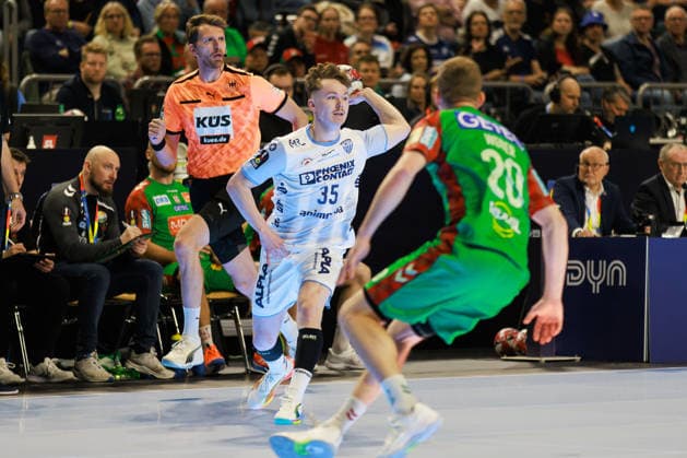 Jarnes FAUST TBV Lemgo Lippe, 35 GER, TBV Lemgo Lippe vs SC Magdeburg, Handball, DHB Pokal, LIDL Final4, Match for 3rd place, 2025 2026 season, 19 04 2026, GER, TBV Lemgo Lippe vs SC Magdeburg, Handball, DHB Pokal, LIDL Final4, Match for 3rd place, 2025 2026 season, 19 04 2026, Cologne Copyright: xEibnerxPressefoto OliverxSchmidtx EP_OST