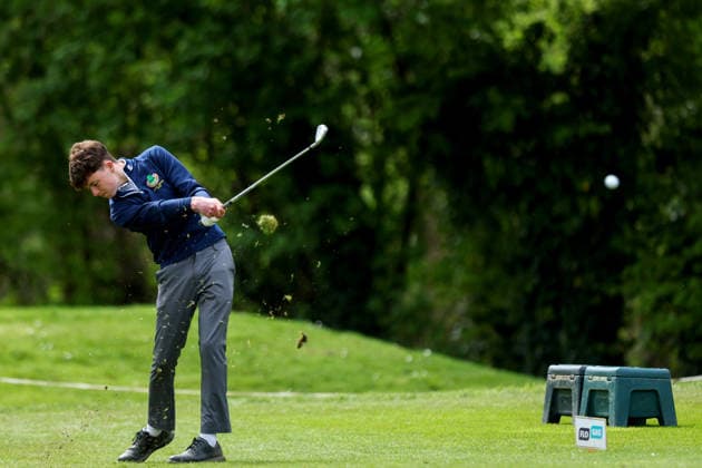 REPRO FREE *PRESS RELEASE NO REPRODUCTION FEE* EDITORIAL USE ONLY Flogas Irish Boys Amateur Open Championship, Malone Golf Club, Belfast 19 4 2026 Jamie Sharpe Jamie Sharpe 19 4 2026  Copyright: x INPHO RyanxByrnex RB1_1205