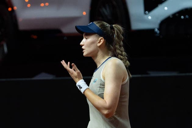 Elena Rybakina KAZ disappointed in the picture, GER, Elena Rybakina vs Karolina Muchova, Tennis, ATP Tournament, WTA 500, Porsche Tennis Grand Prix, Final, 19 04 2026, GER, Elena Rybakina vs Karolina Muchova, Tennis, ATP Tournament, WTA 500, Porsche Tennis Grand Prix, Final, 19 04 2026, Stuttgart Copyright: xEibner-Pressefoto EdwardxCheungx EP_ECG