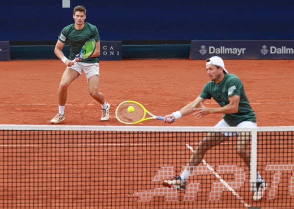 Jakob Schnaitter upside down cap , Mark Wallner, Men doubles, Men s Doubles, Final, Final Tennis BMW Open 2026 ATP 500 MTTC Iphitos Munich Bavaria Germany April 19, 2026 Copyright: xJuergenxHasenkopfx
