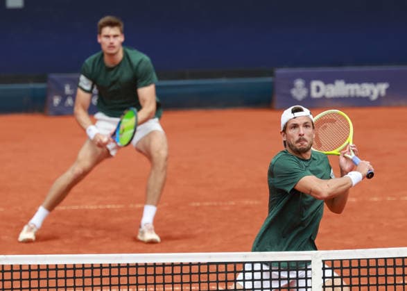 Jakob Schnaitter upside down cap , Mark Wallner, Men doubles, Men s Doubles, Final, Final Tennis BMW Open 2026 ATP 500 MTTC Iphitos Munich Bavaria Germany April 19, 2026 Copyright: xJuergenxHasenkopfx