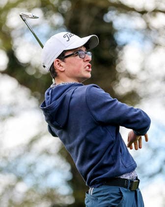 REPRO FREE *PRESS RELEASE NO REPRODUCTION FEE* EDITORIAL USE ONLY Flogas Irish Boys Amateur Open Championship, Malone Golf Club, Belfast 19 4 2026 Sean Sheeran Sean Sheeran 19 4 2026  Copyright: x INPHO RyanxByrnex RB2_9860