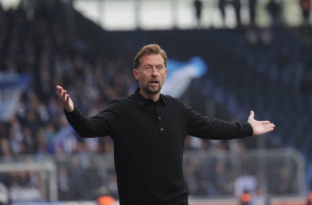 Head Coach Lars Kornetka Eintracht Braunschweig Football, Men, Season 2025 2026 2 BL, Eintracht Stadion, Eintracht Braunschweig vs Hertha BSC Berlin DFL REGULATIONS PROHIBIT ANY USE OF PHOTOGRAPHS AS IMAGE SEQUENCES AND OR QUASI VIDEO