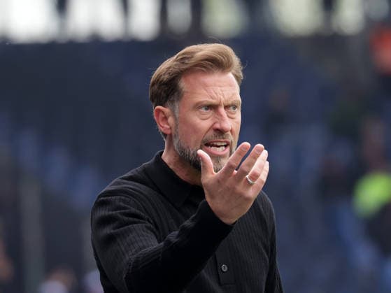 Head Coach Lars Kornetka Eintracht Braunschweig Football, Men, Season 2025 2026 2 BL, Eintracht Stadion, Eintracht Braunschweig vs Hertha BSC Berlin DFL REGULATIONS PROHIBIT ANY USE OF PHOTOGRAPHS AS IMAGE SEQUENCES AND OR QUASI VIDEO