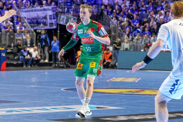 19 04 2026, xsscx, Handball, DHB Pokal Lidl Final4, Match for 3rd place, TBV Lemgo Lippe SC Magdeburg, Season 2025 2026 Men, Lanxess Arena, Cologne Gisli Kristjansson SC Magdeburg 10 Photo xSandraxScherningxPressefotoKochx North Rhine-Westphalia Germany