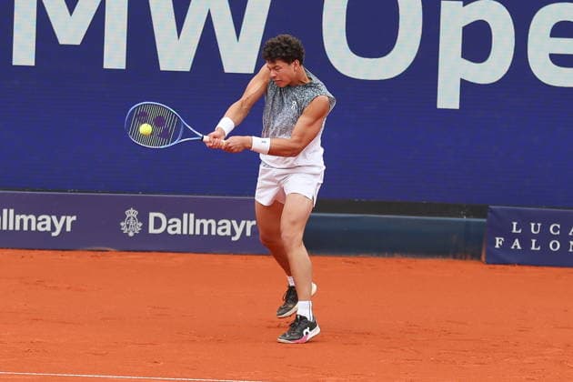 Monachium 19.04.2026. Tenis BMW OPEN MUNICH Tennis BMW OPEN MUNICH Nz Ben Shelton Fot. Kacper Staniec NEWSPIX.PL --- newspix.pl POLAND OUT! 