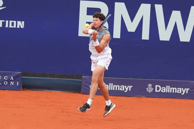 Monachium 19.04.2026. Tenis BMW OPEN MUNICH Tennis BMW OPEN MUNICH Nz Ben Shelton Fot. Kacper Staniec NEWSPIX.PL --- newspix.pl POLAND OUT! 