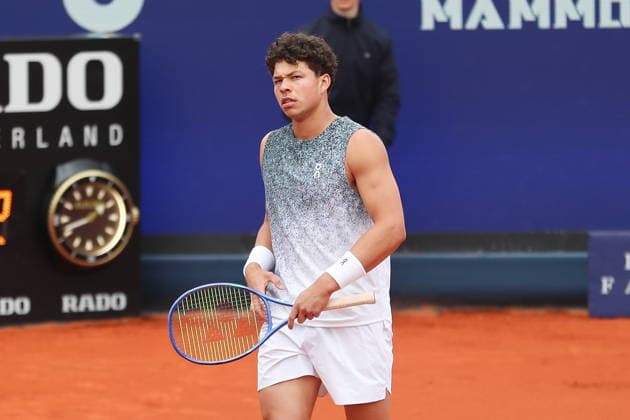 Monachium 19.04.2026. Tenis BMW OPEN MUNICH Tennis BMW OPEN MUNICH Nz Ben Shelton Fot. Kacper Staniec NEWSPIX.PL --- newspix.pl POLAND OUT! 