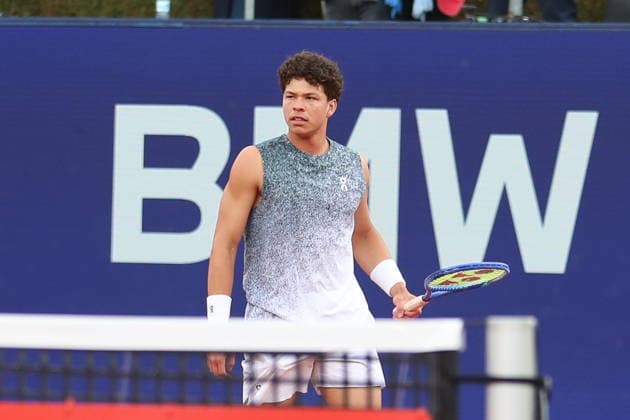 Monachium 19.04.2026. Tenis BMW OPEN MUNICH Tennis BMW OPEN MUNICH Nz Ben Shelton Fot. Kacper Staniec NEWSPIX.PL --- newspix.pl POLAND OUT! 