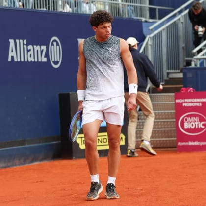 Monachium 19.04.2026. Tenis BMW OPEN MUNICH Tennis BMW OPEN MUNICH Nz Ben Shelton Fot. Kacper Staniec NEWSPIX.PL --- newspix.pl POLAND OUT! 