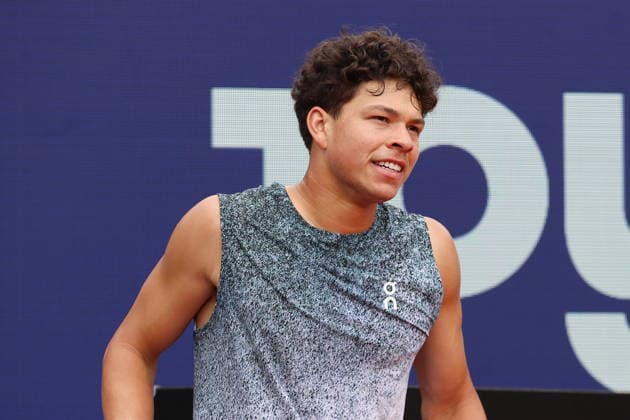 Monachium 19.04.2026. Tenis BMW OPEN MUNICH Tennis BMW OPEN MUNICH Nz Ben Shelton Fot. Kacper Staniec NEWSPIX.PL --- newspix.pl POLAND OUT! 
