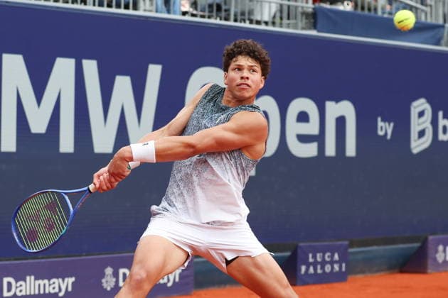 Tennis, ATP tournament in Munich, Final, Cobolli - Shelton