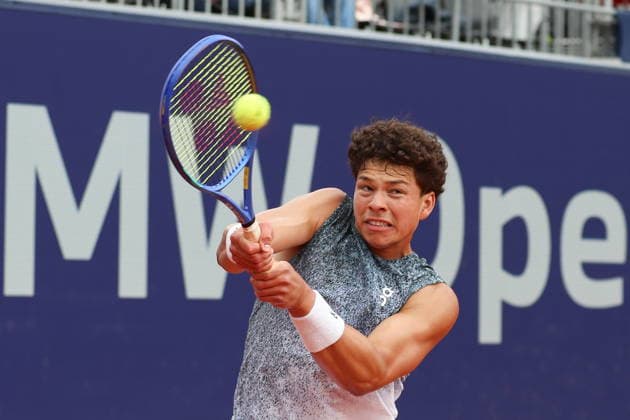 Monachium 19.04.2026. Tenis BMW OPEN MUNICH Tennis BMW OPEN MUNICH Nz Ben Shelton Fot. Kacper Staniec NEWSPIX.PL --- newspix.pl POLAND OUT! 