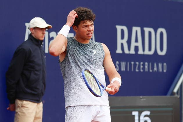 Monachium 19.04.2026. Tenis BMW OPEN MUNICH Tennis BMW OPEN MUNICH Nz Ben Shelton Fot. Kacper Staniec NEWSPIX.PL --- newspix.pl POLAND OUT! 