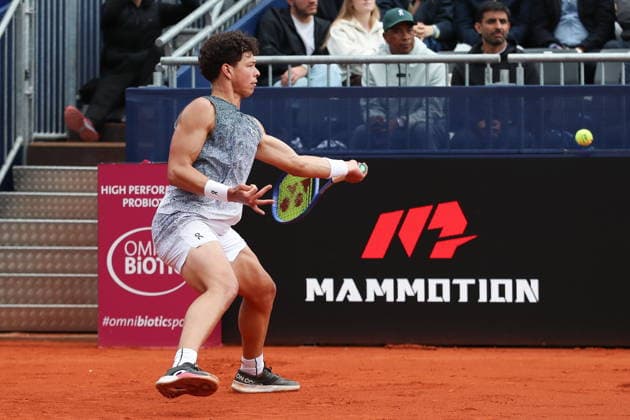 Monachium 19.04.2026. Tenis BMW OPEN MUNICH Tennis BMW OPEN MUNICH Nz Ben Shelton Fot. Kacper Staniec NEWSPIX.PL --- newspix.pl POLAND OUT! 