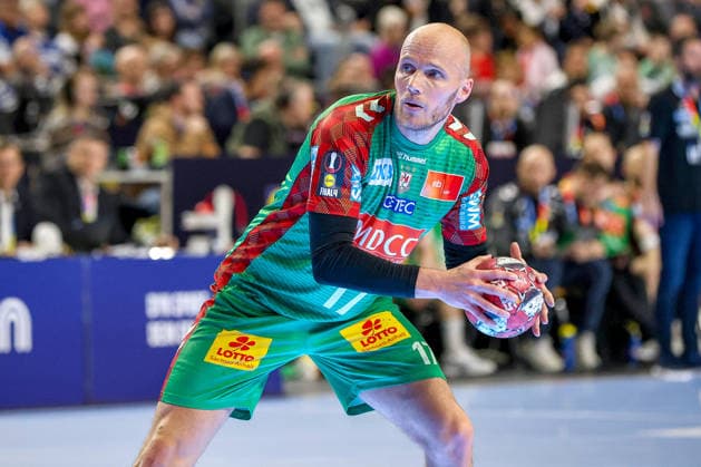 19 04 2026, xsscx, Handball, DHB Pokal Lidl Final4, Match for 3rd place, TBV Lemgo Lippe SC Magdeburg, Season 2025 2026 Men, Lanxess Arena, Cologne Tim Hornke SC Magdeburg 17 Photo xSandraxScherningxPressefotoKochx North Rhine-Westphalia Germany