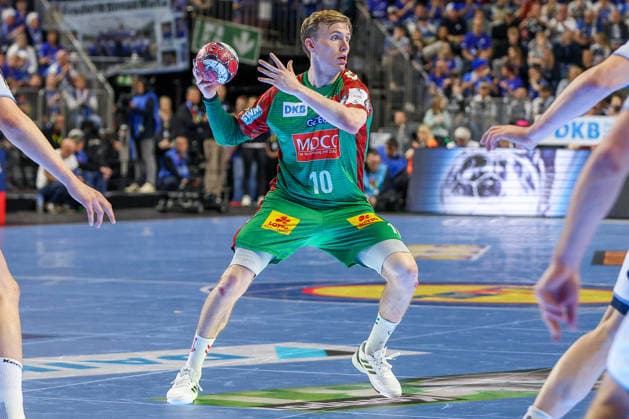 19 04 2026, xsscx, Handball, DHB Pokal Lidl Final4, Match for 3rd place, TBV Lemgo Lippe SC Magdeburg, Season 2025 2026 Men, Lanxess Arena, Cologne Gisli Kristjansson SC Magdeburg 10 Photo xSandraxScherningxPressefotoKochx North Rhine-Westphalia Germany