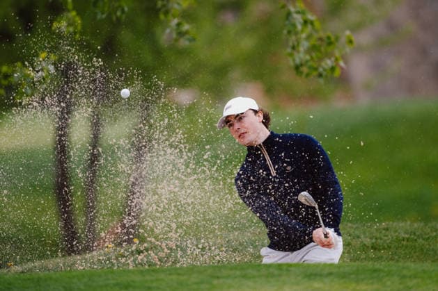 GOLF - AUT Int. Foursome Championship ATZENBRUGG,AUSTRIA,19.APR.26 - GOLF - Austrian International Foursome Championship, Diamond Country Club. Image shows Marc-Philipp Seiler (GER).  GEPAxpictures xAlexanderxSolc